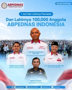 ABPEDNAS Tembus 100 Ribu Anggota pada Hari Lahir Pancasila 2026, Perkuat Peran BPD di Seluruh Indonesia