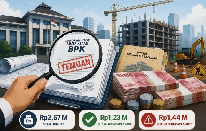 Audit BPK Temukan Rp2,67 Miliar pada 42 Proyek Samarinda, Rp1,19 Miliar Wajib Kembali ke Kas Daerah