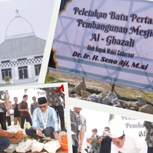 Masjid Al-Ghazali Mulai Dibangun di Sanga-Sanga, Seno Aji: Bukan Sekadar Bangunan, Tapi Membangun Peradaban