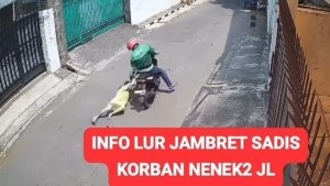 Nenek di Semarang Dijambret hingga Terseret di Jalan, Polisi Buru Pelaku Oknum Ojol