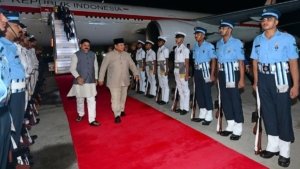 Presiden Prabowo Tiba di India Hadiri KTT ke-18 BRICS sebagai Anggota Penuh
